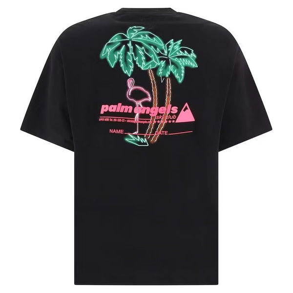 Palm Angels Ski Club Classic Tee “Black”