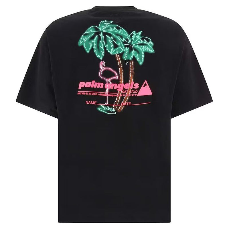 Palm Angels Ski Club Classic Tee “Black”