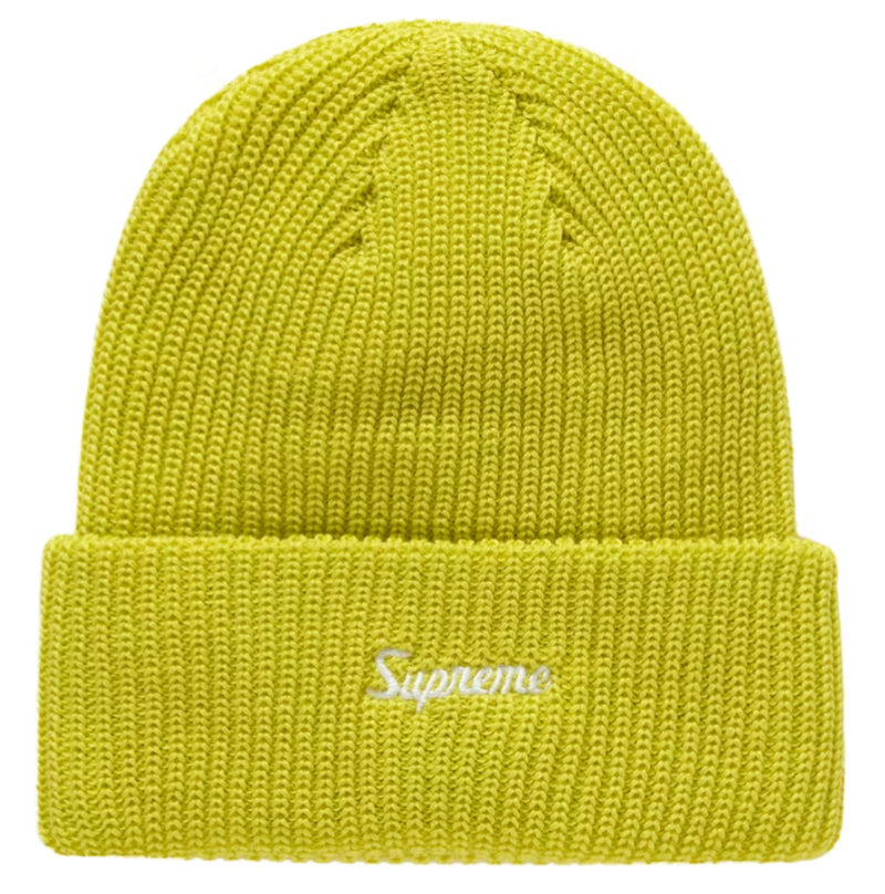 Supreme Loose Gauge Beanie "Lime"