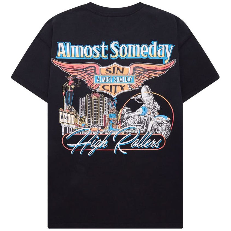 Almost Someday High Rollers Tee “Black”