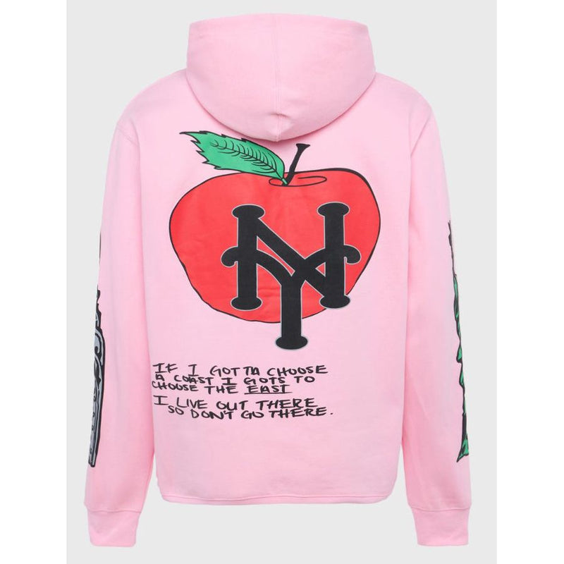 Homme Femme Cali to NYC Hoodie “Pink”