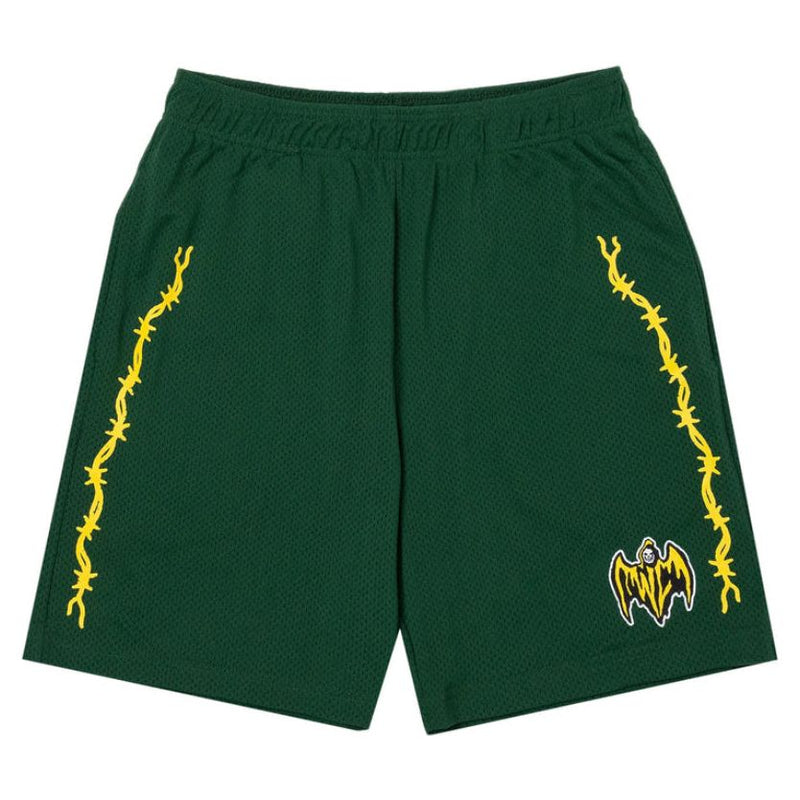 Warren Lotas Bat Reaper Mesh Shorts “Green”