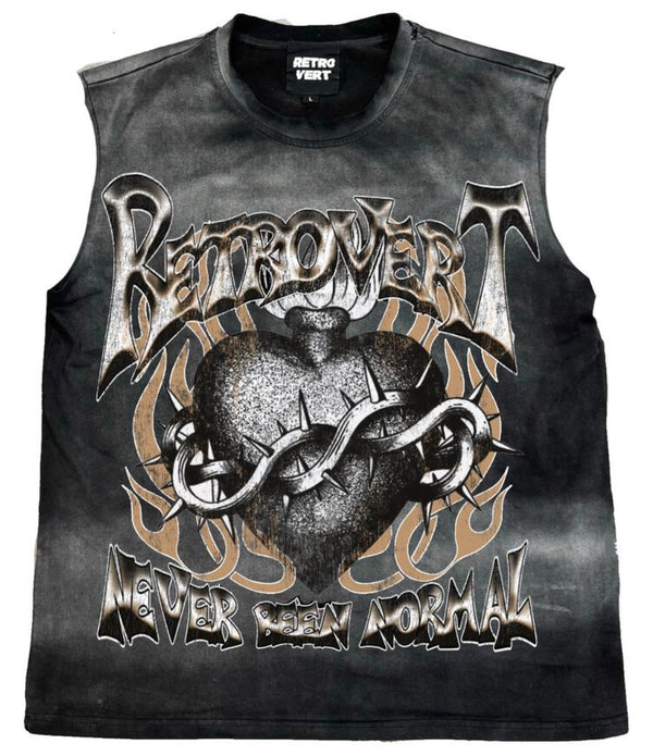 Retrovert Heart Thorn Sleeveless Tee