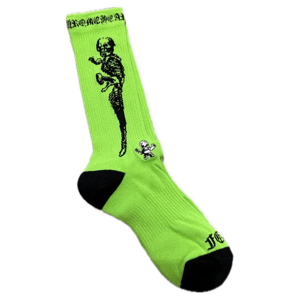 Chrome Hearts FOTI Socks “Lime Green”