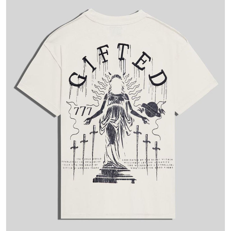 GFTD LA Lucky Angel Tee “Bone”