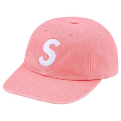 Supreme Pigment S Logo 6-Panel Hat “Pink”