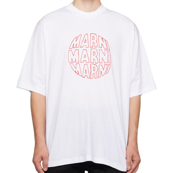 Marni Circular Tee “White”