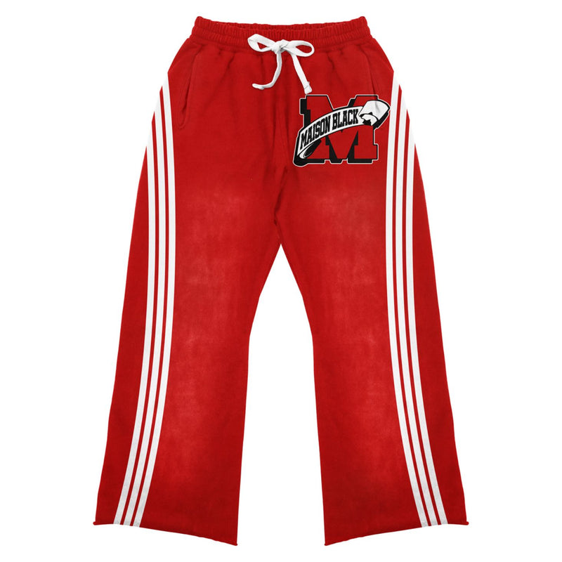 Maison Black Mountain Sweatpants “Red”