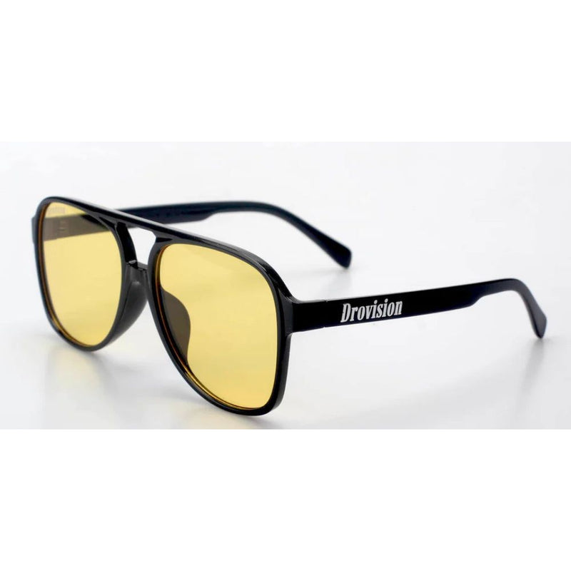 Drovision Narco Sunglasses “Black/Yellow”