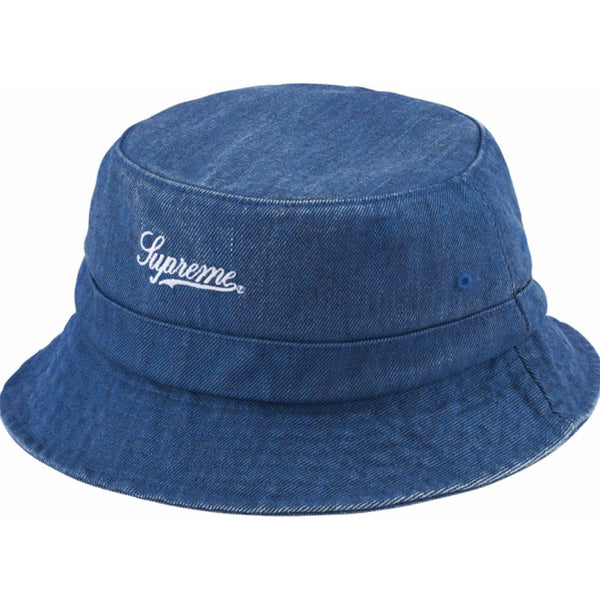 Supreme Coated Denim Bucket Hat “Royal”