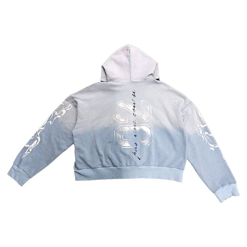 Visionary Club Skyfall Blue Zip Up Hoodie