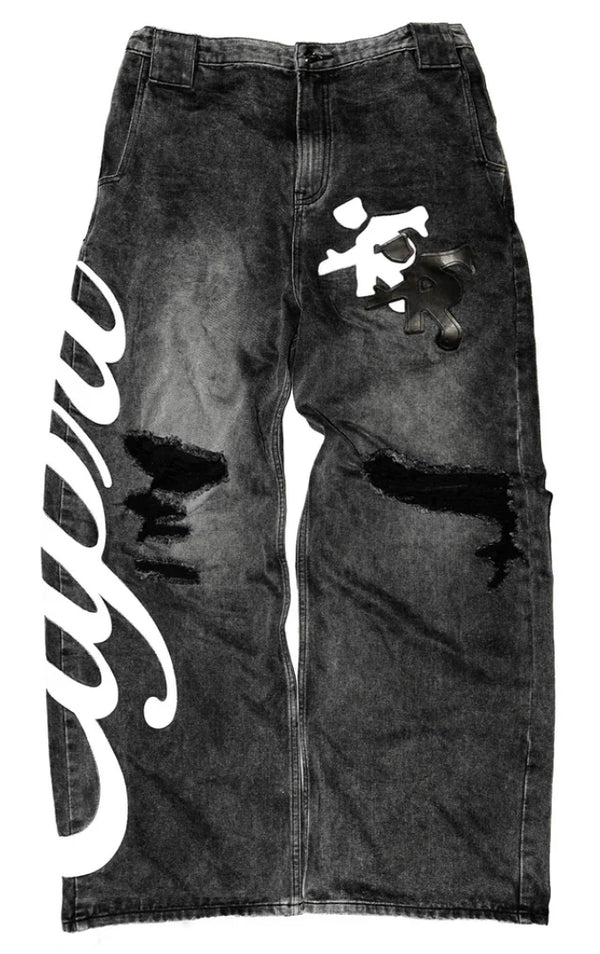 Project Capri Running Man Jeans "Black"