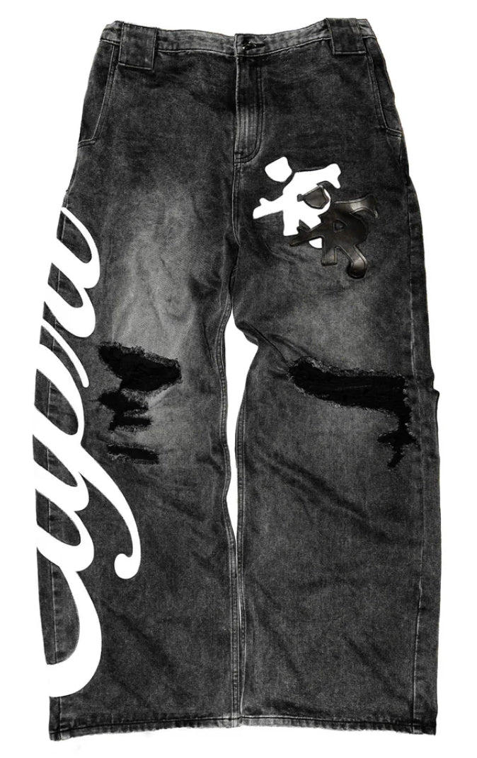 Project Capri Running Man Jeans "Black"