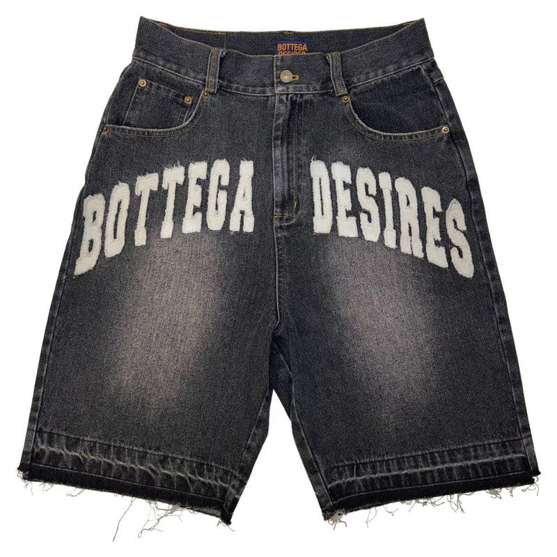 Bottega Desires Denim Shorts “Black”