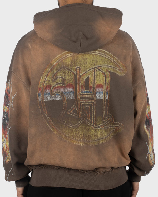 Howlers Club Rapture Hoodie "Brown"