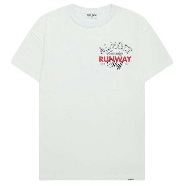 Almost Someday Runway Tee “White”