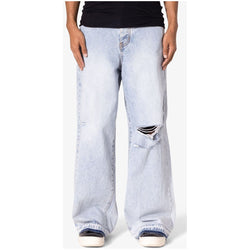 MNML Baggy Rave Jeans “ Light Blue”