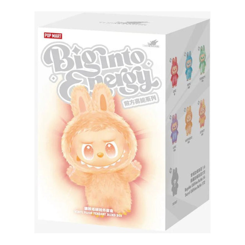 Pop Mart Labubu The Monsters Big Into Energy Vinyl Plush Pendant Single Blind Box