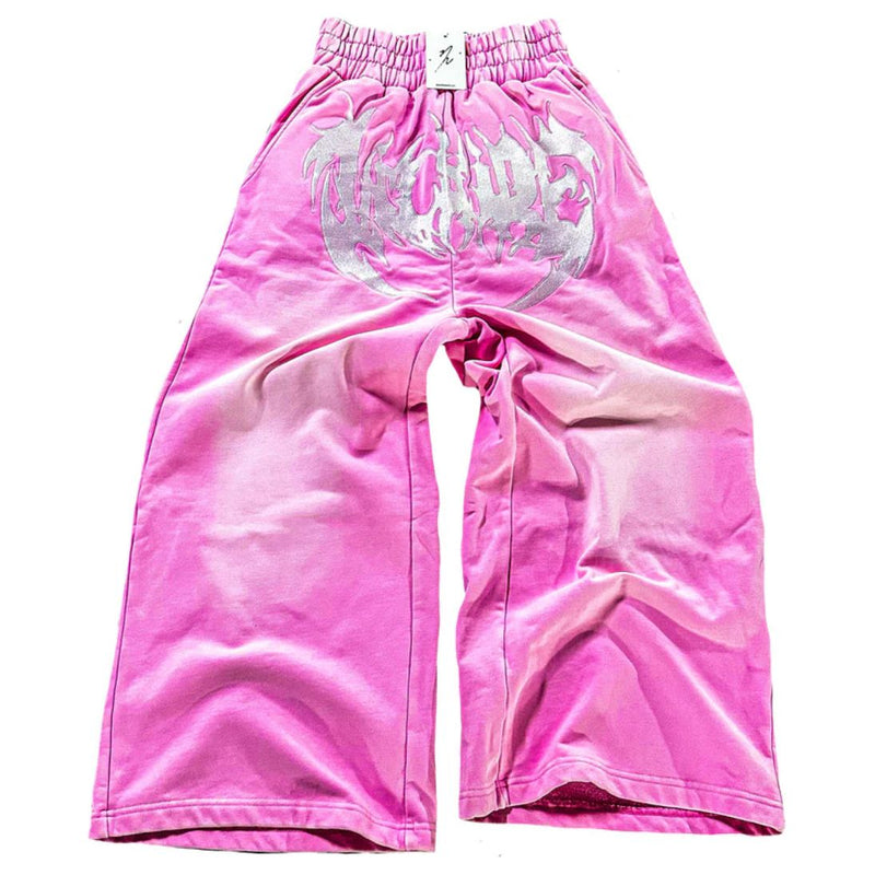 Vicaire Arcane Wide Leg Sweatpants “Soft Pink”