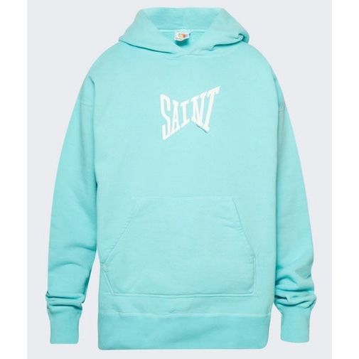 Saint Michael Hoodie “Blue”