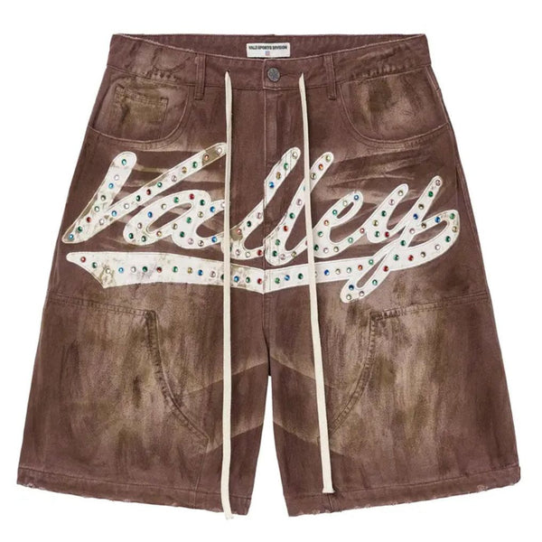 Vale Forever Denim Jean Shorts “M&M”