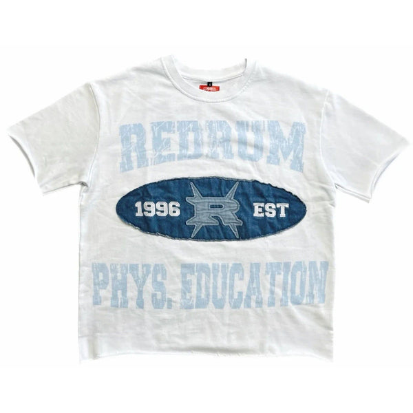 Redrum Phys Ed Tee "Blue"