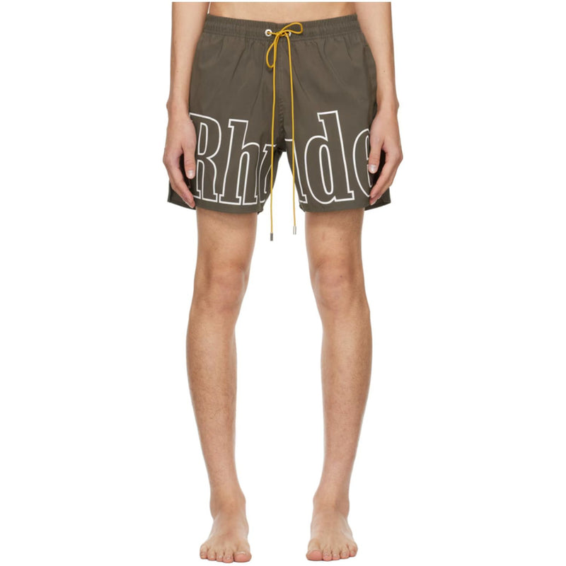 Rhude Swim Shorts "Brown"