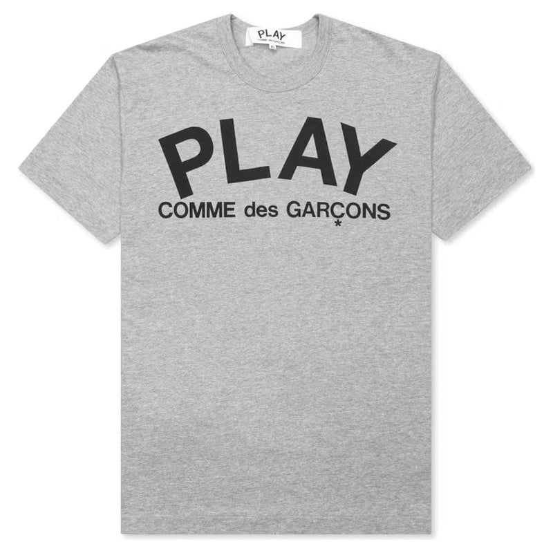 Comme Des Garcons Text Tee “Grey”