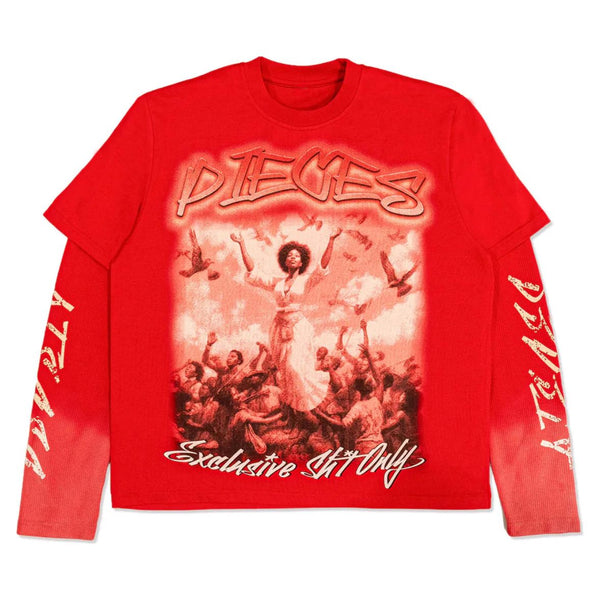 PiecesOfKnowledge Saints Saved L/S Tee