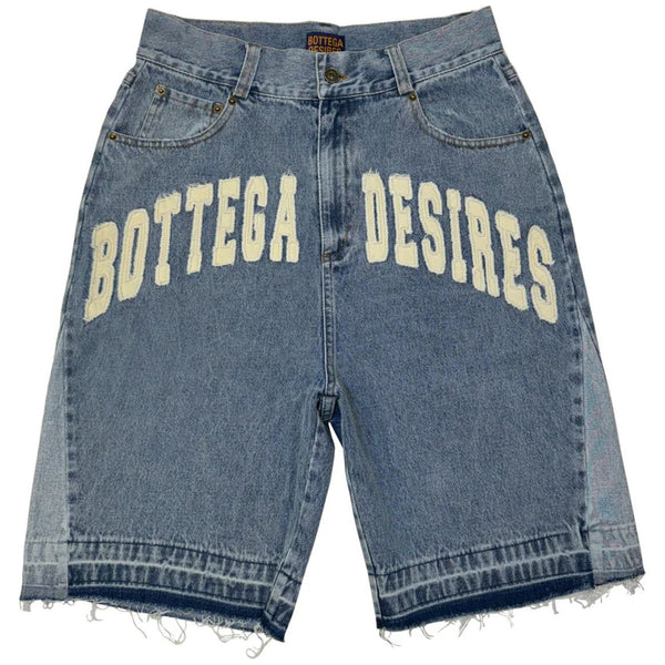 Bottega Desires Denim Shorts “Blue”