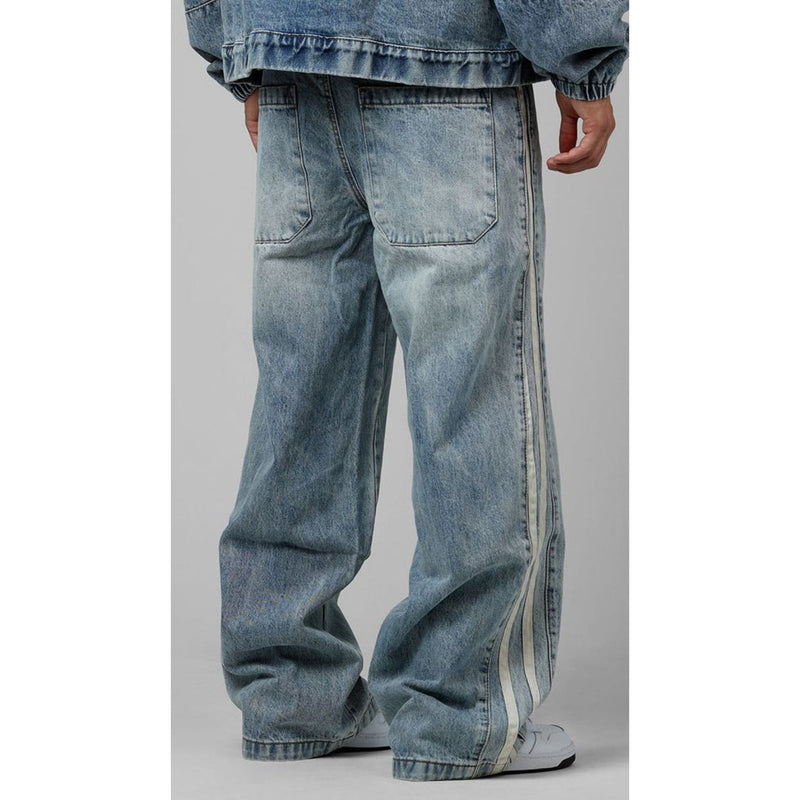 Loiter Track Star Denim Jeans "Blue wWash"