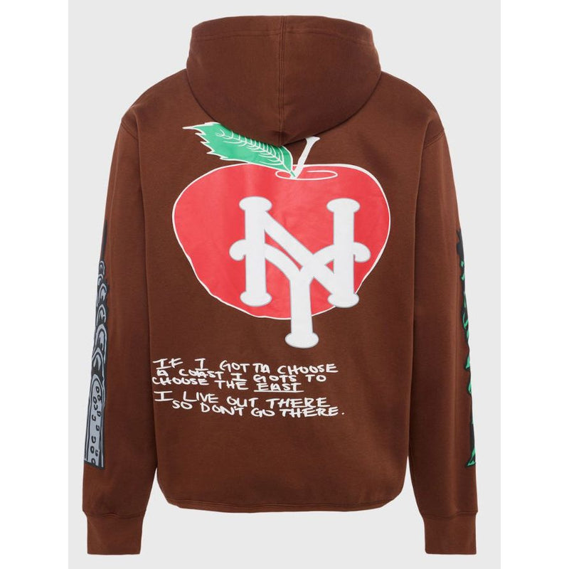 Homme Femme Cali to NYC Hoodie “Brown”