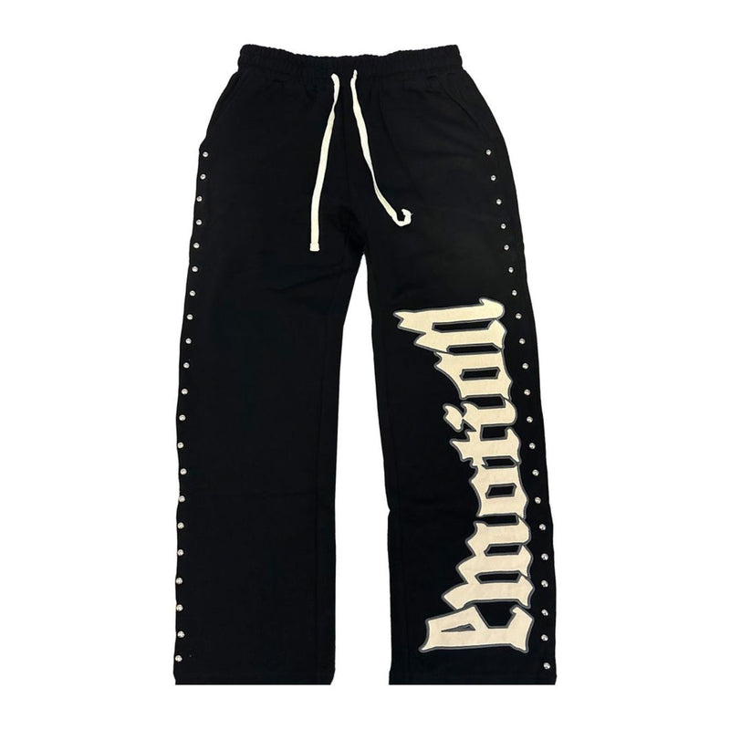 Mixed Emotion Crown Sweatpants “Black”