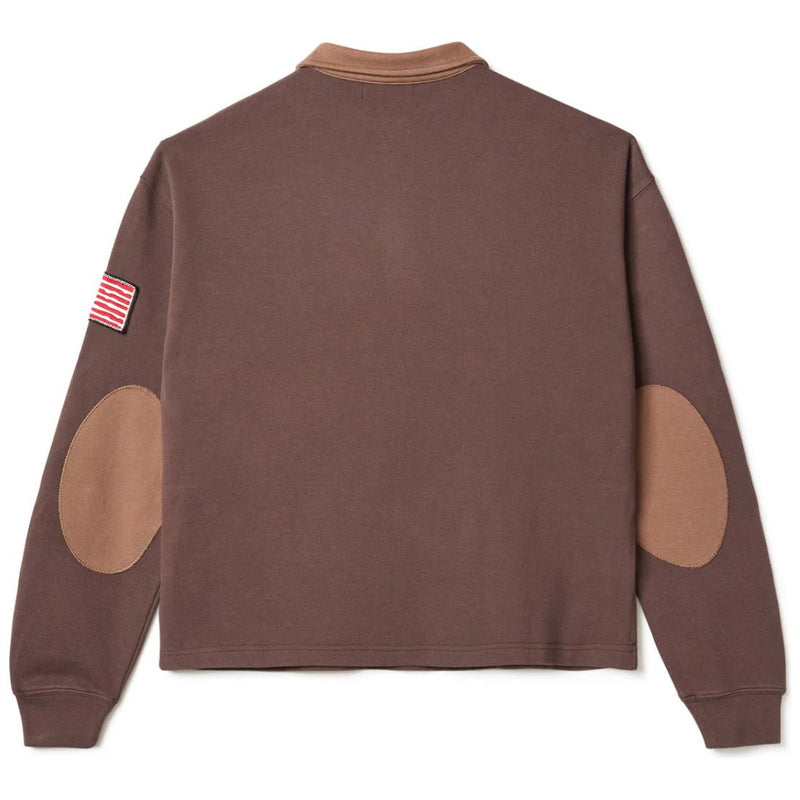 Vale Forever Rugby Derby L/S Tee “Brown”