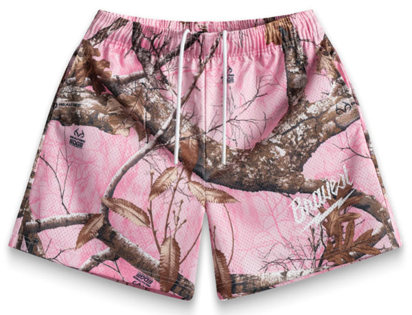Bravest Studios Pink Realtree Shorts