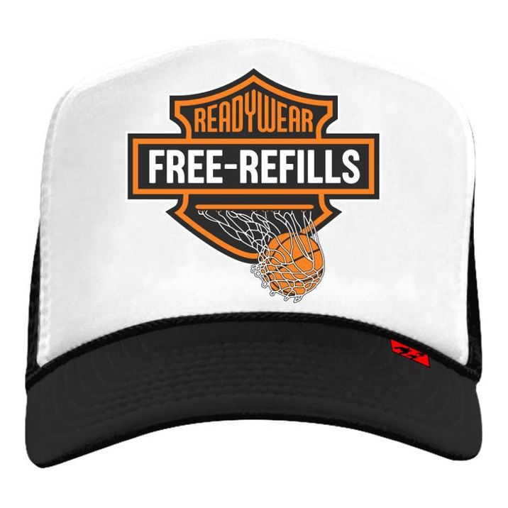 Free Refills Harley Trucker Hat