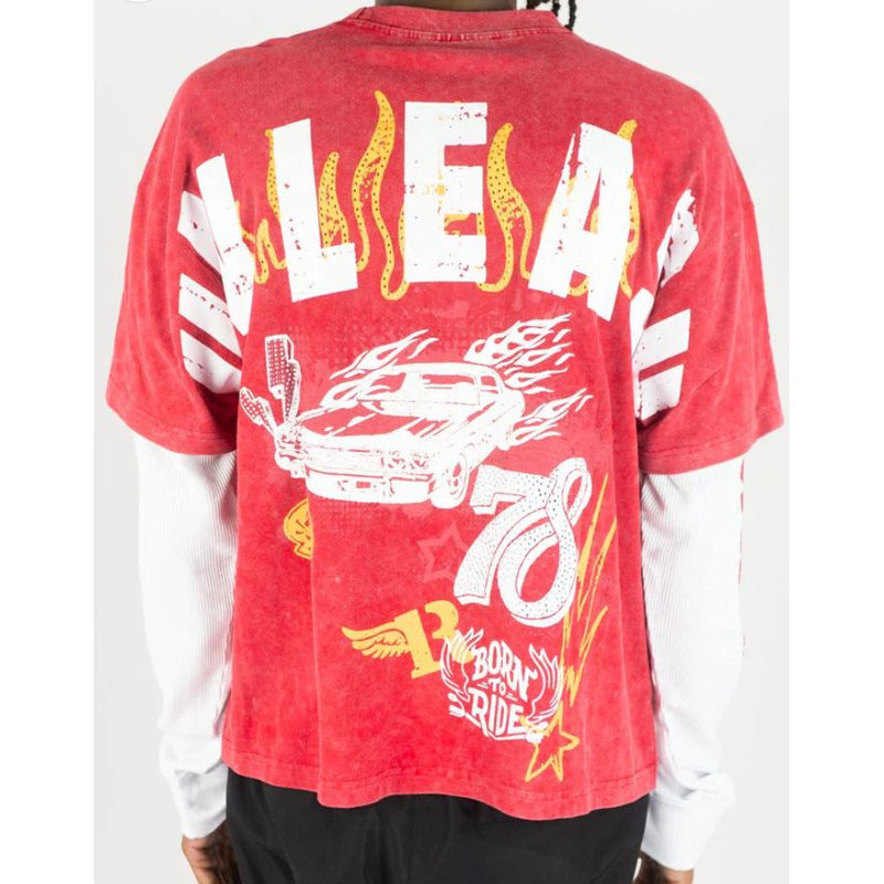 Rebel Minds Double Layer Thermal Tee "Red"
