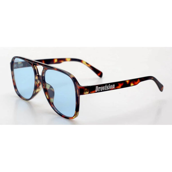 Drovision Narco Sunglasses “Tortoise/Blue”