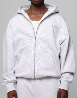 Loiter Blood Born Zip Hoodie "Grey"