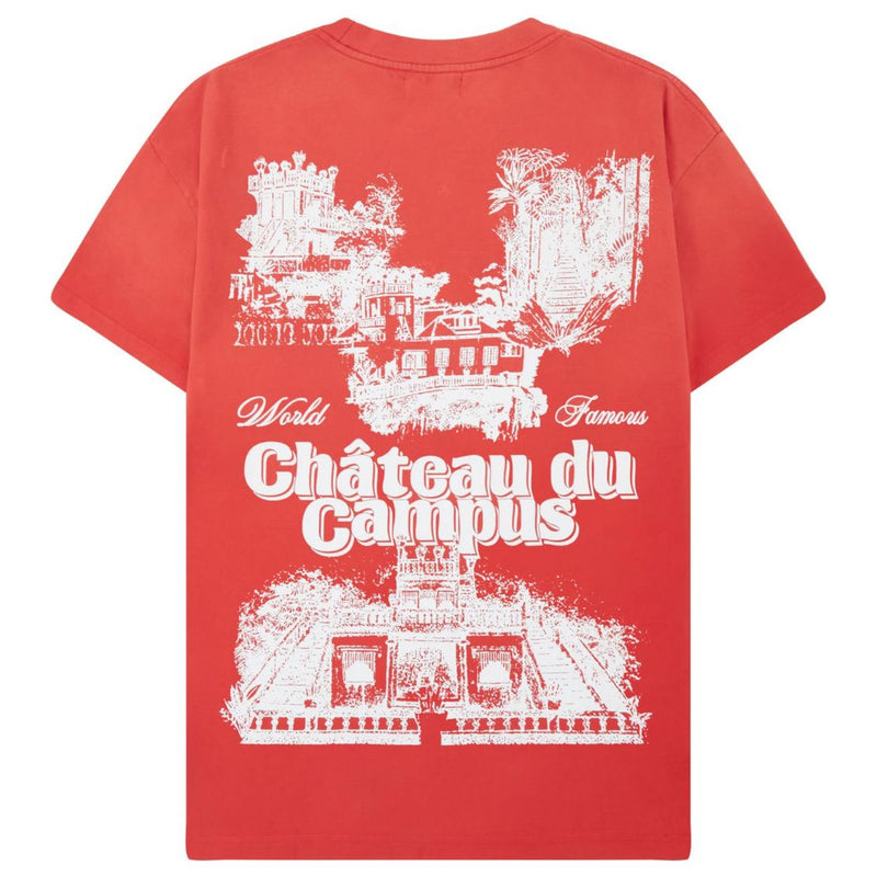 Campus Goods Chateau Tee “Red”