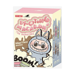 Pop Mart Labubu The Monsters Exciting Macaron Vinyl Plush Pendant Single Blind Box