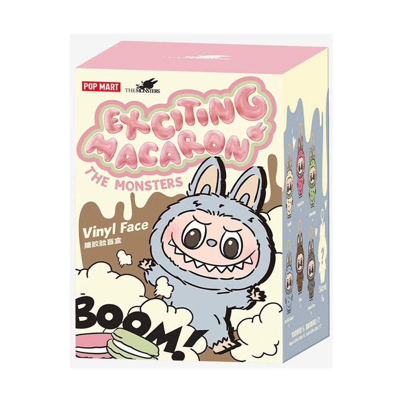 Pop Mart Labubu The Monsters Exciting Macaron Vinyl Plush Pendant Single Blind Box