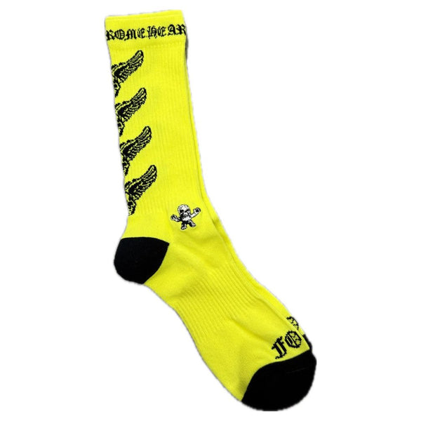 Chrome Hearts Socks “Neon Yellow”