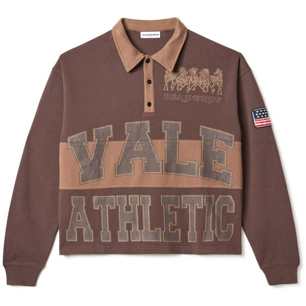 Vale Forever Rugby Derby L/S Tee “Brown”