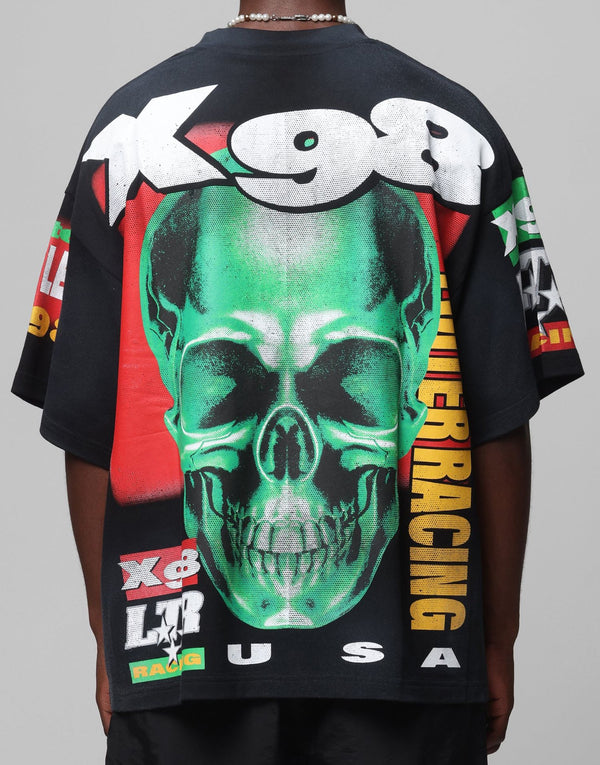 Loiter Racer Box Tee "Vintage Black"