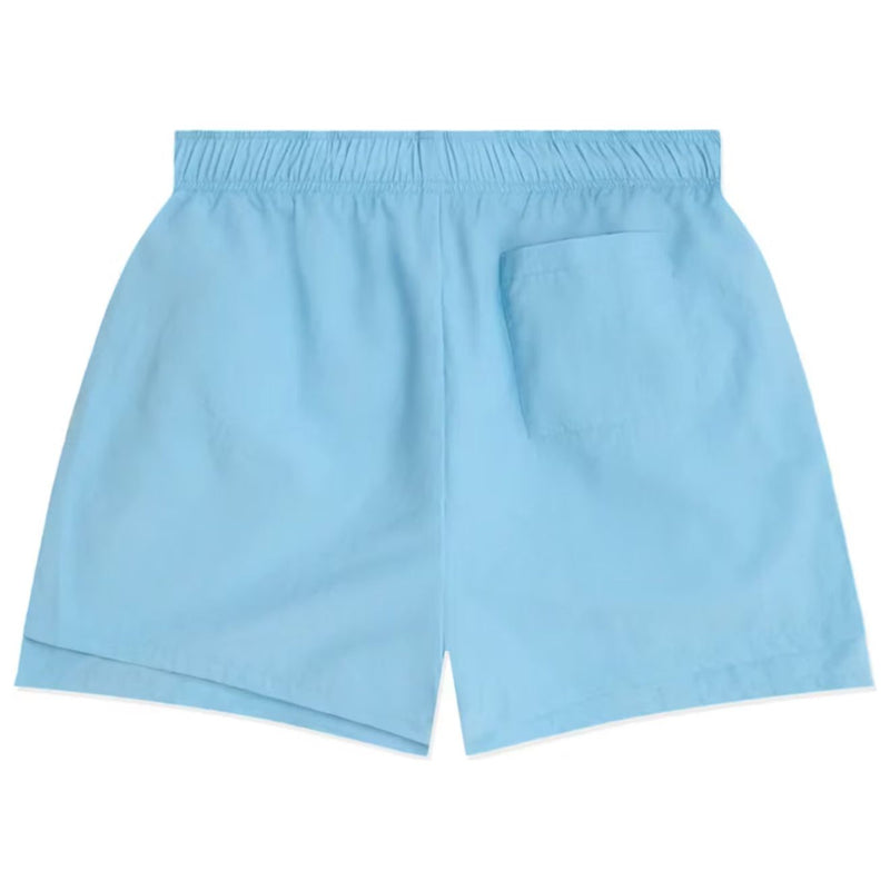 Sp5der OG Web Double Layer Shorts “Light Blue”