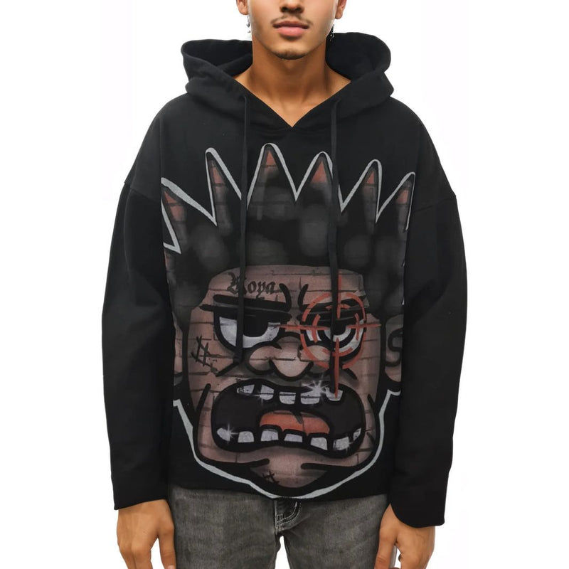 KOYA Spiked Fury Hoodie “Black”