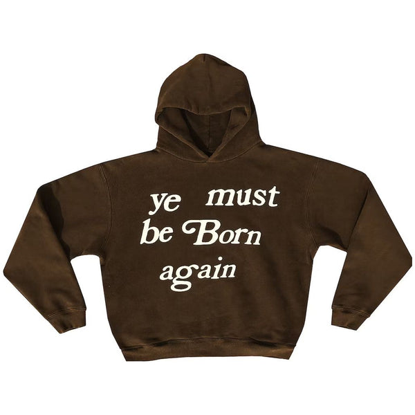 Cactus Plant Flea Market Born Again Hooded Sweatshirt "Brown