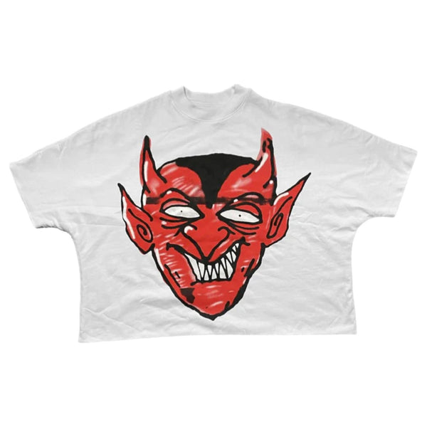 Billionaire Studios Demon Tee “White”