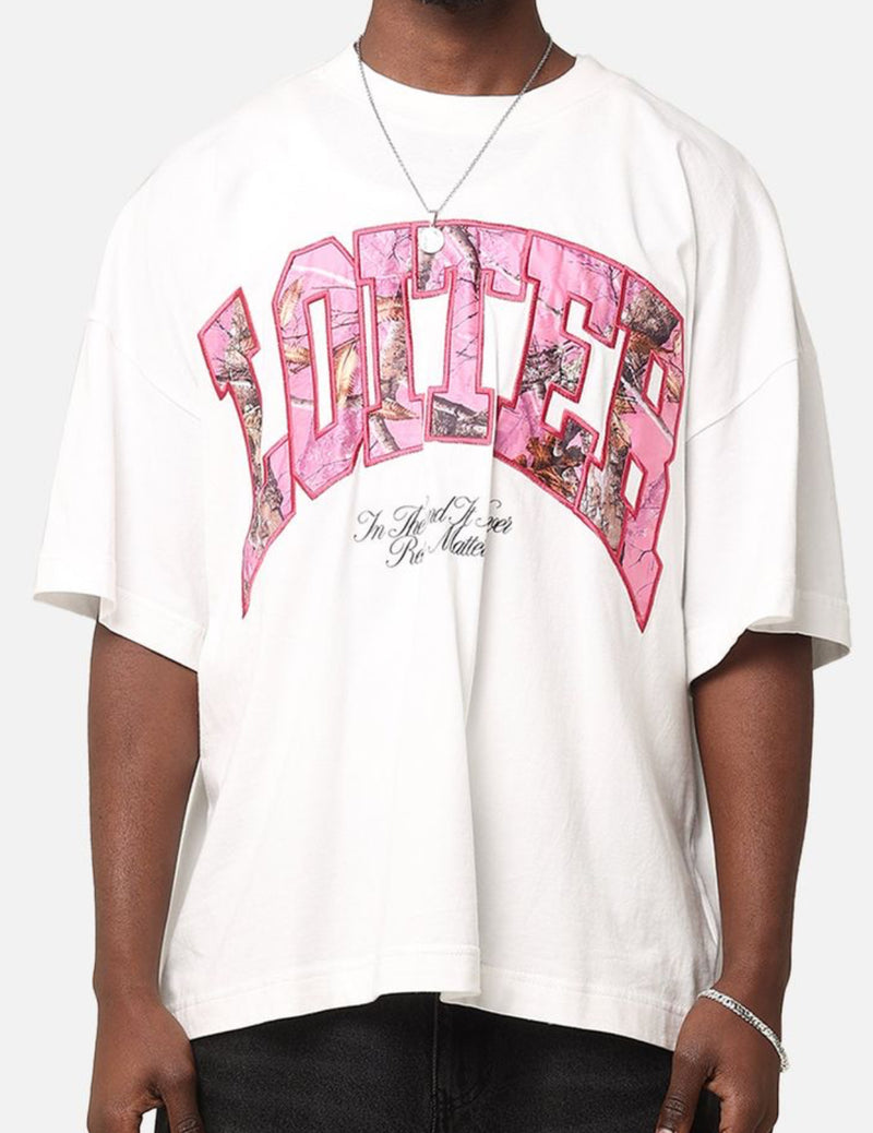 Loiter Hunter Tee "White"